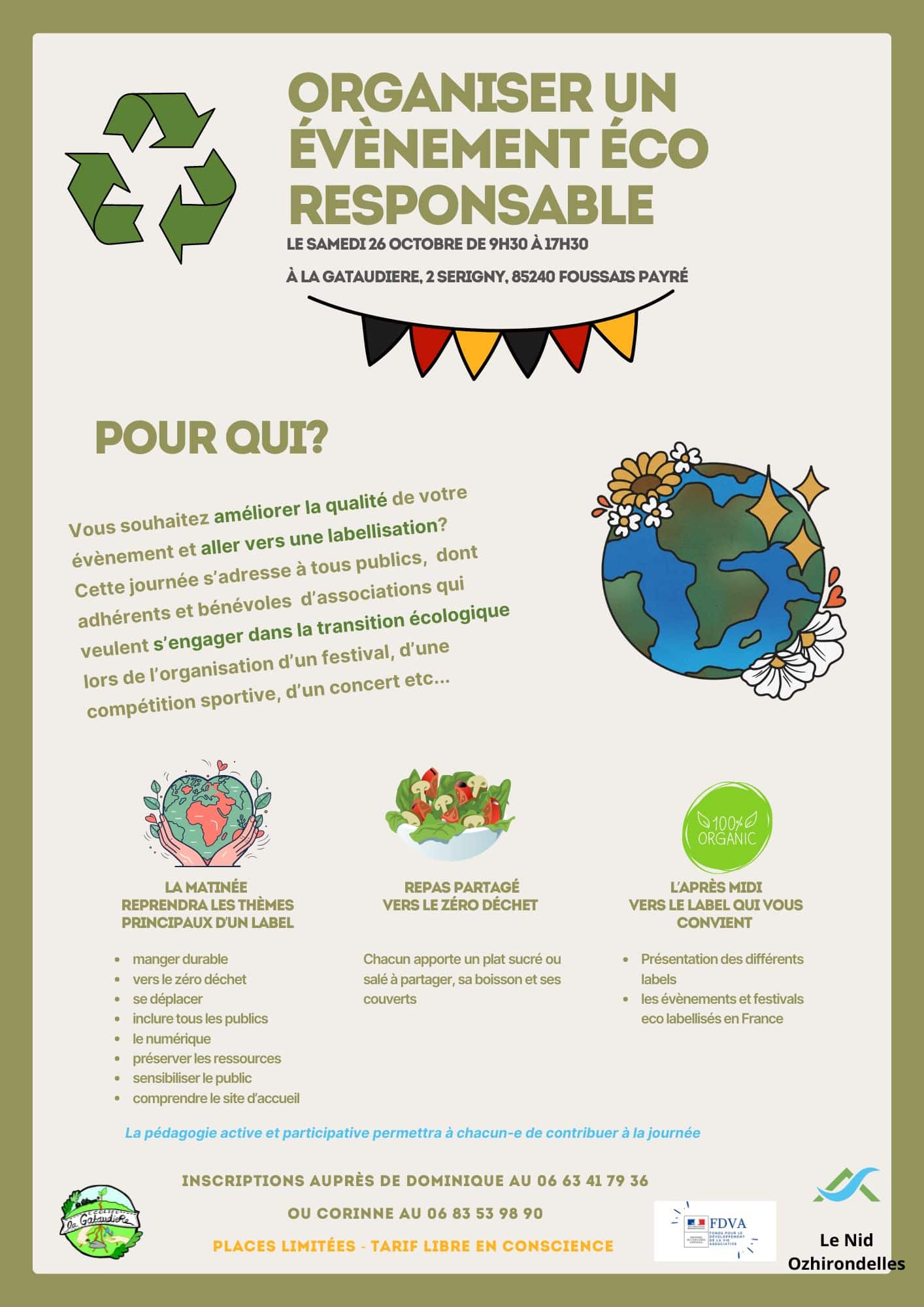 organiser un évènement eco responsable